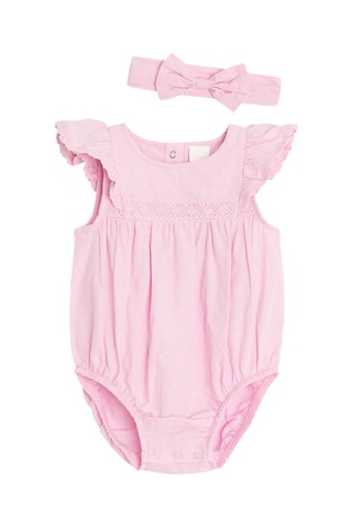 Body et bandeau - Rose clair