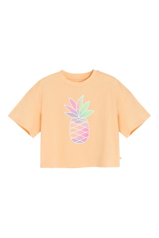 T-shirt et cycliste - Orange et rose