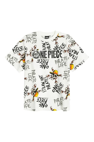 T-shirt One Piece - Blanc