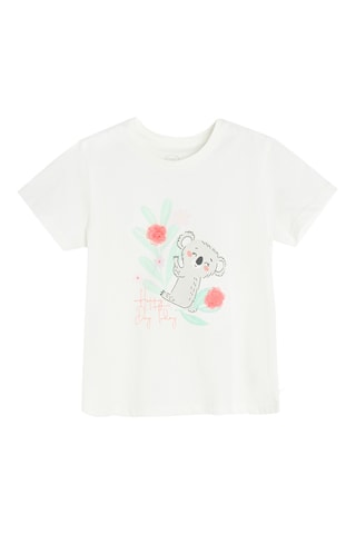 2 t-shirts et 1 robe t-shirt - Rose et écru