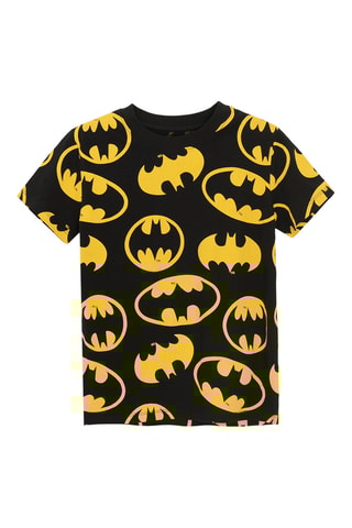 2 t-shirts Batman La ligue des justiciers DC Comics - Noir et blanc
