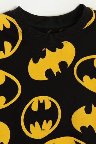 2 t-shirts Batman La ligue des justiciers DC Comics - Noir et blanc