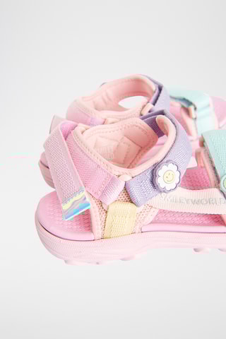 Sandales Smileys - Rose