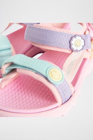 Sandales Smileys - Rose