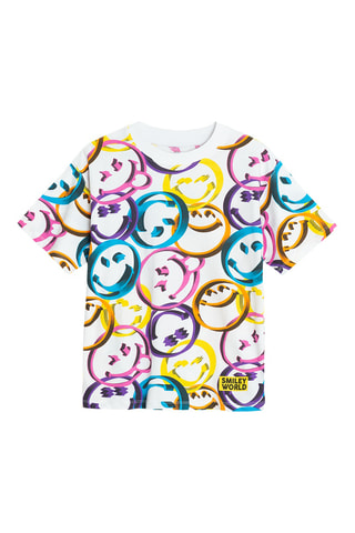 T-shirt Smileys - Blanc