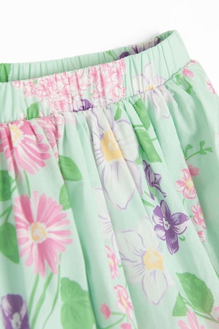 T-shirt et Jupe - Ecru et vert d’eau