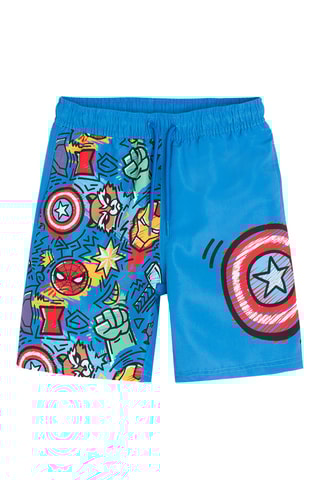 Short de bain Avengers Marvel - Bleu cobalt