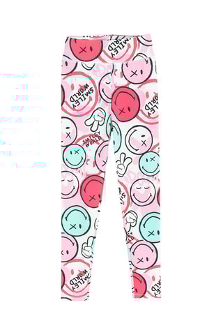 Legging Smileys - Blanc