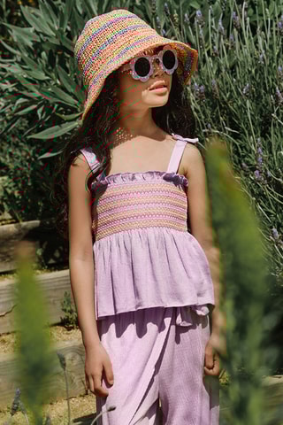 Blouse - Violet clair