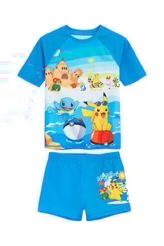 Maillot 2 pièces Pokémon - Turquoise