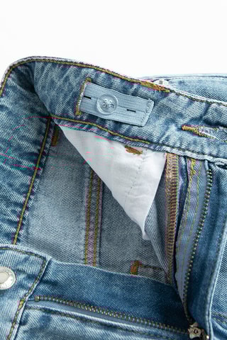 Short en jean - Bleu