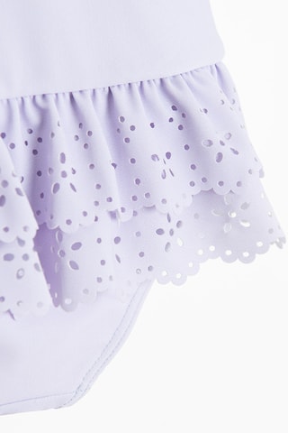 Maillot 1 pièce Stitch et Lilo Disney - Mauve