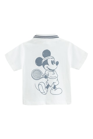 Polo et short Mickey Disney - Blanc et gris
