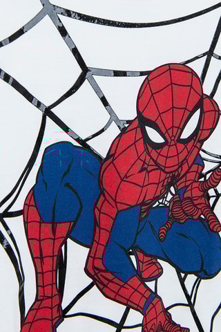 T-shirt Spider-Man Avengers Marvel - Blanc