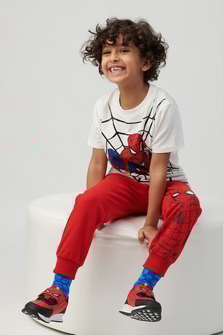 T-shirt Spider-Man Avengers Marvel - Blanc