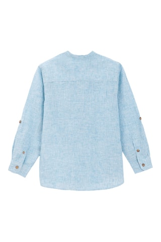 Chemise en lin - Ciel chiné