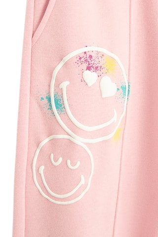 Jogging Smiley - Rose