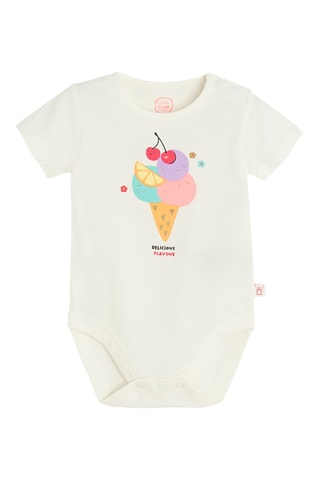 Body - Ecru et mauve