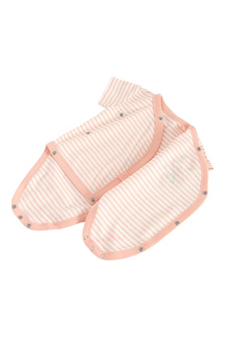 2 bodys Minnie et Daisy Disney - Blanc et saumon