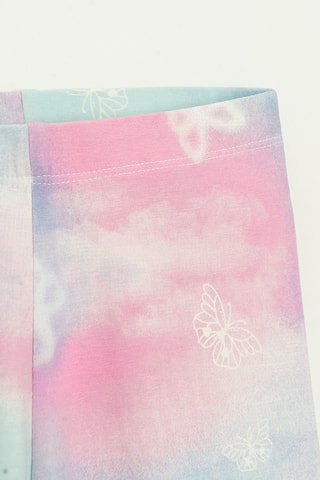 Legging tie and dye - Ciel et saumon