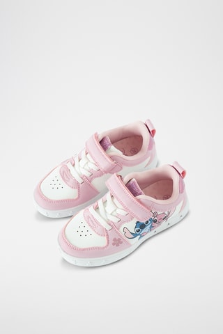 Baskets Stitch et Angel Lilo et Stitch Disney - Rose poudré et blanc