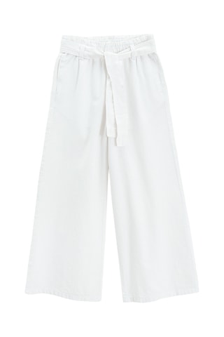 Pantalon en lin - Blanc