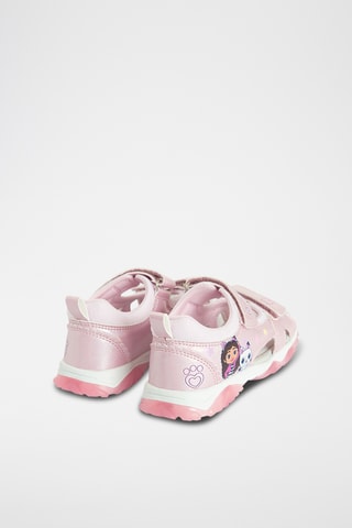 Sandales Gabby et la Maison Magique - Rose poudré et blanc