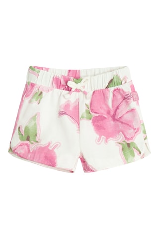 Short - Rose et vert olive