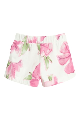 Short - Rose et vert olive