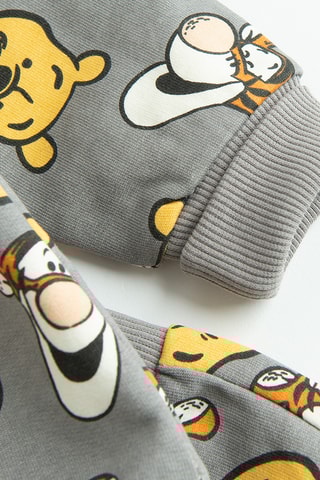 Sweat et jogging Winnie et Tigrou Winnie l’Ourson Disney - Gris foncé et marron clair