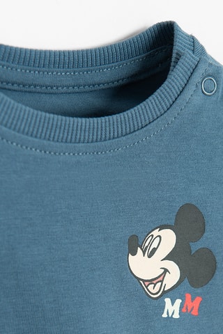 3 t-shirts Disney - Blanc et bleu cobalt