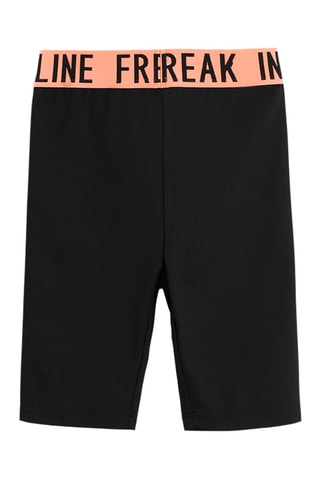 Cycliste - Noir et corail