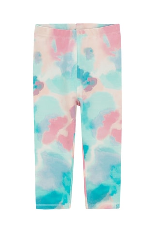 Legging tie and dye - Blanc et ciel