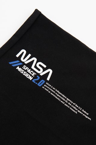 Snood NASA - Noir et blanc