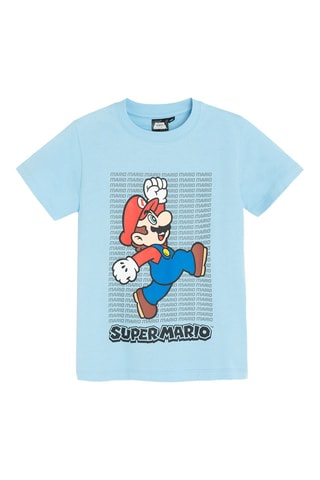 T-shirt Super Mario - Ciel et rouge