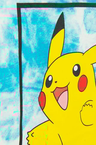 T-shirt Pikachu Pokémon - Bleu cobalt