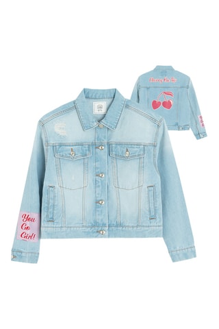 Veste en jean - Bleu clair