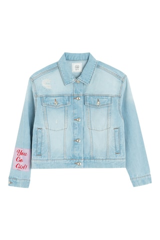 Veste en jean - Bleu clair