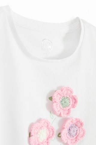 2 t-shirts - Blanc et vert clair