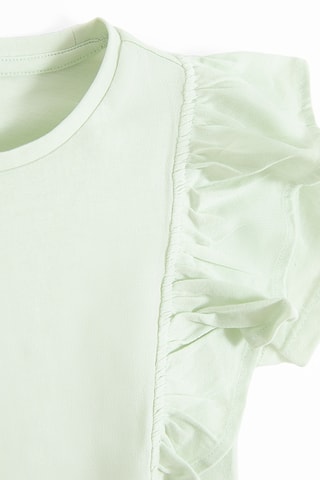 2 t-shirts - Blanc et vert clair