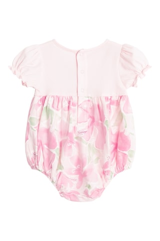 Bandeau et barboteuse - Rose