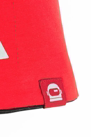 Bonnet réversible NASA - Rouge et noir