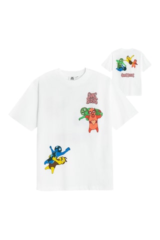 T-shirt Gang Beasts - Blanc