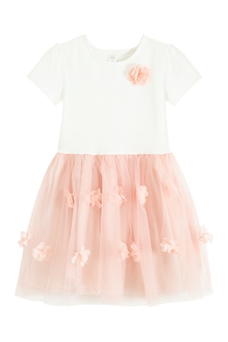 Robe - Blanc et rose