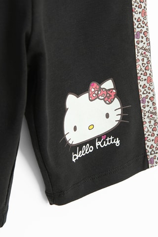 Short Hello Kitty Sanrio - Noir