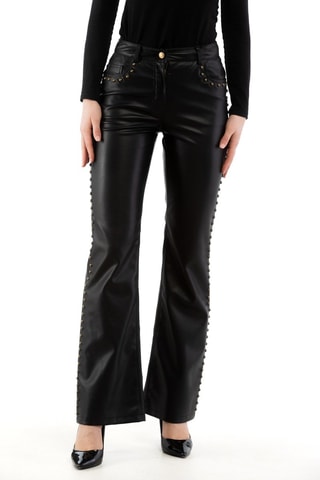 Pantalon bootcut - Noir