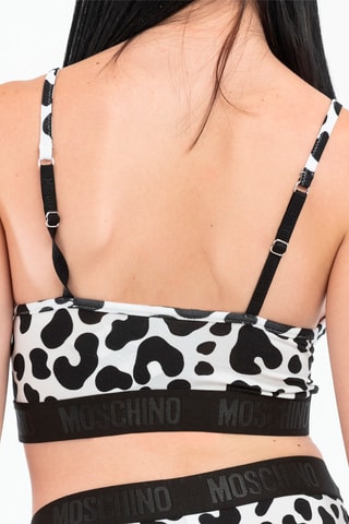 Sujetador deportivo - Blanco y negro