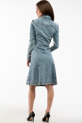 Vestido camisero - Azul