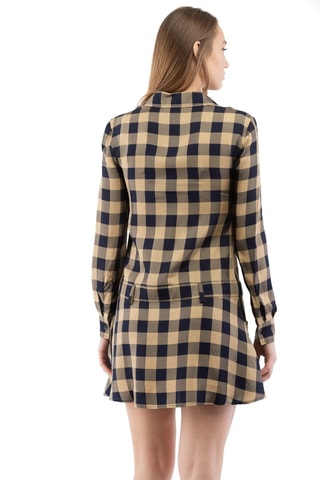 Vestido camisero - Negro