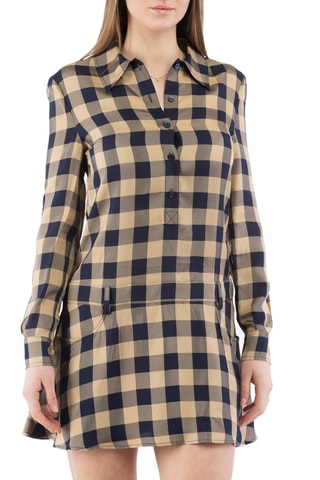 Vestido camisero - Negro